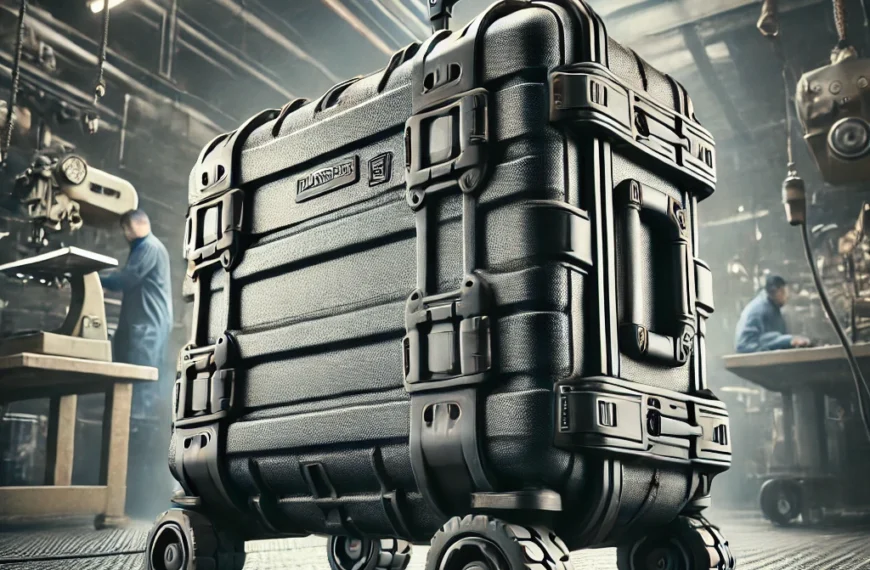 maleta industrial Harderback®, diseñada para soportar condiciones exigentes con un enfoque en la durabilidad