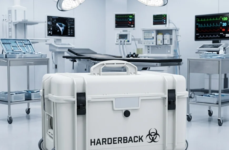 Harderback®: Innovación en Maletas y Maletines Médicos para Profesionales de la Salud en México.