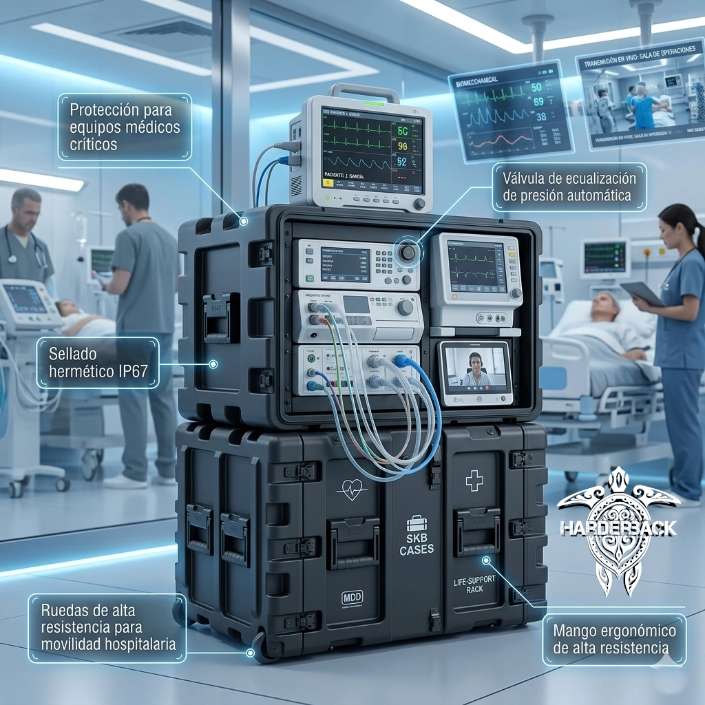 Harderback®: Innovación en Maletas y Maletines Médicos para Profesionales de la Salud en México