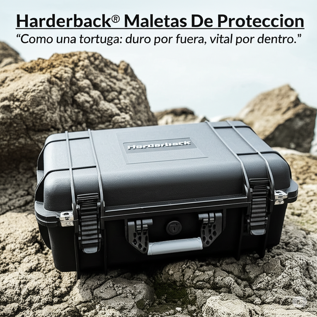 Como una Tortuga Duro por Fuera, Vital por Dentro con las Maletas de Protección Harderback®