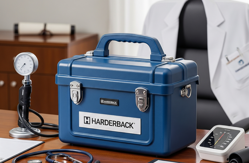 Harderback®: La Maleta Médica Rígida y Resistente para Profesionales