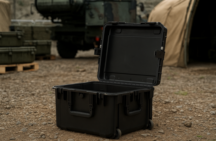 Harderback® 3i 2217 12BC Maleta de Uso Rudo con Asa y Ruedas