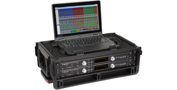 Injection Molded 2U Studio Flyer Rack Case