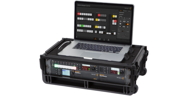 Injection Molded 2U Studio Flyer Rack Case