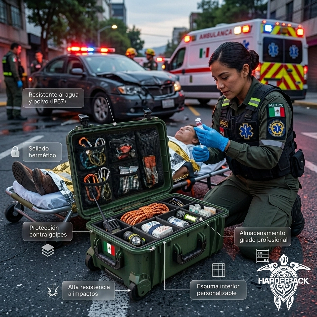 Harderback® Maletín Médico en Querétaro: Seguridad Extrema para el Transporte de Vacunas y Medicamentos